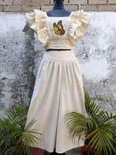 Load image into Gallery viewer, Handmade Butterfly Embroidered Dress
